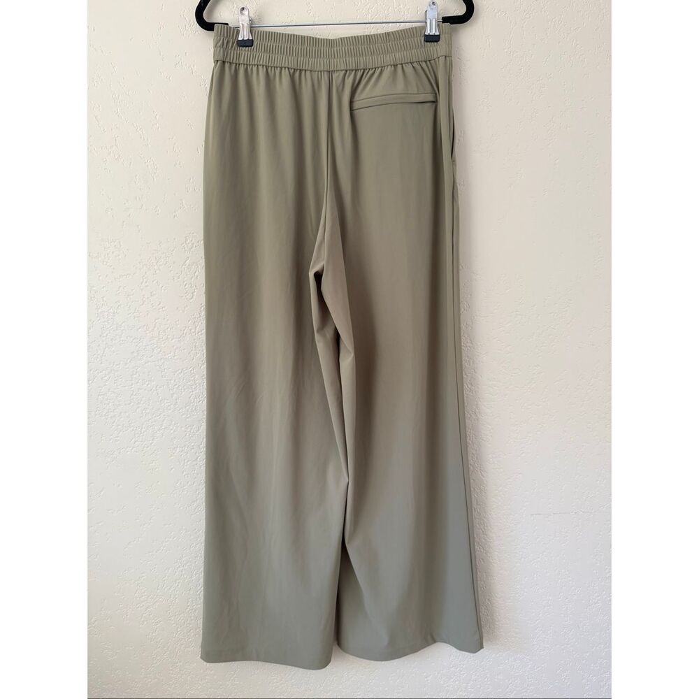Athleta Olive Green Wide‑Leg Pants - Picture 4 of 7